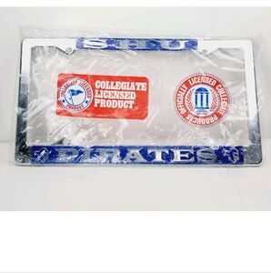 Seton Hall University SHU Pirates Chrome License Frame NCAAF NCAAB NCAA